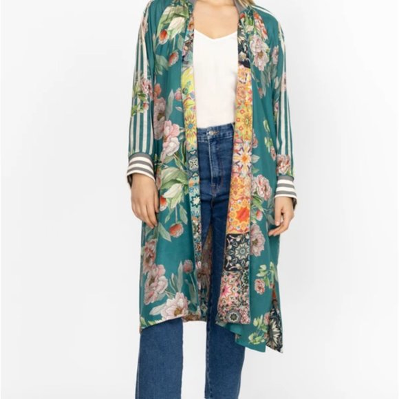 Johnny Was Romano flower harmony kimono plus size 2X - Picture 1 of 8